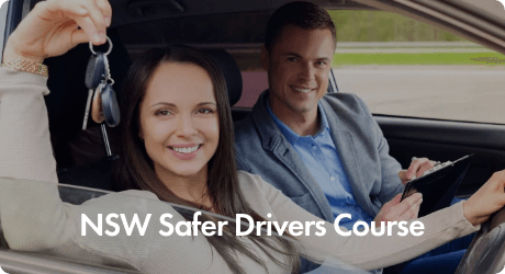 Image of driving instructor with student